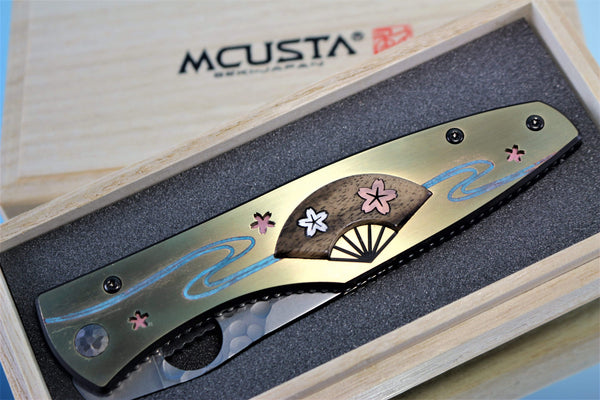 Mcusta Custom Limited Edition Platinum Label Series MCPV-003/4/5/6 "Four Seasons" - japaneseknifedirect.mom