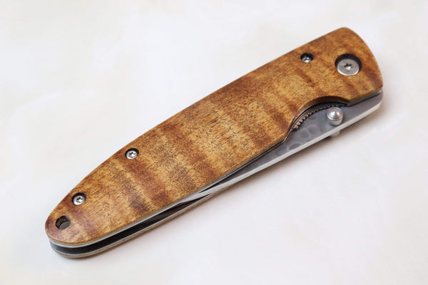 Mcusta Custom Limited Edition Series LMC-3250BR "URUSHI ART Custom Series Brown Urushi" - japaneseknifedirect.mom