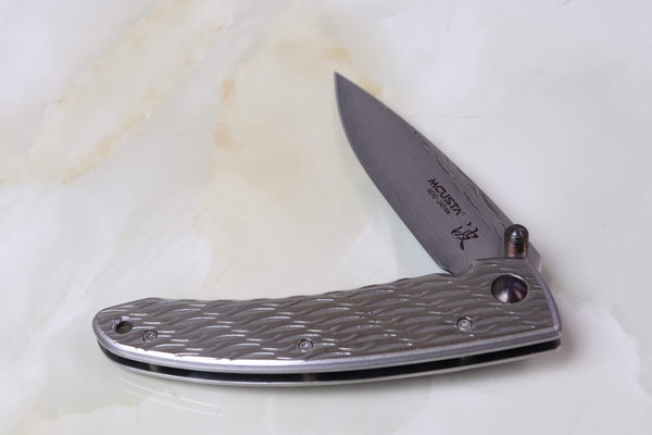 Mcusta FORGE Series MC-111D NAMI (Wave/SMALL) VG-10 Damascus - japaneseknifedirect.mom