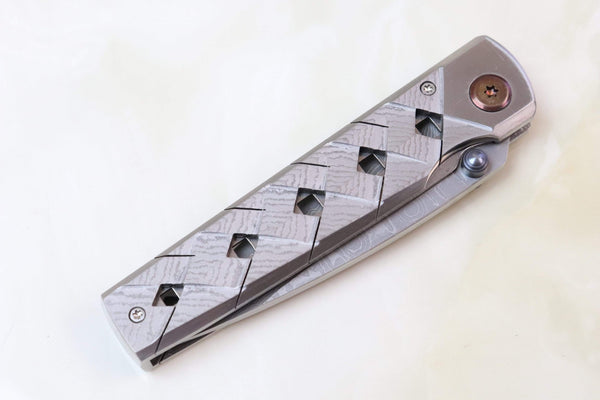 Mcusta SHINRA Classic Damascus Series MC-37D KATANA VG-10 Damascus - japaneseknifedirect.mom