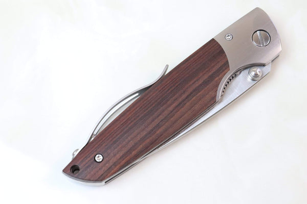Mcusta SHINRA 森羅 Premium Series MC-143 TEANA (Indian Rosewood Handle) - japaneseknifedirect.mom