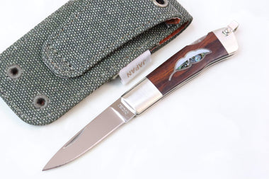 MOKI MK-810IL "LEAF, Ironwood" - japaneseknifedirect.mom