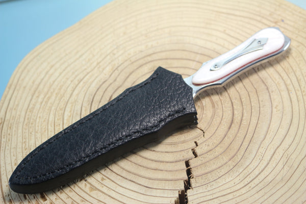 Ritsu Maruyama RM-20  "LITTLE DAGGER" DS93X Hakkapella Damascus blade