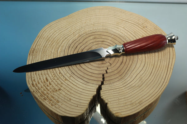 Ritsu Maruyama RM-30  "DESK DAGGER" RWL-34 Powder steel blade - japaneseknifedirect.mom