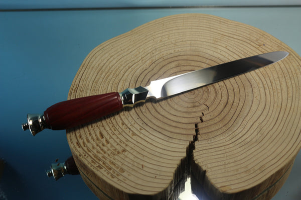 Ritsu Maruyama RM-30  "DESK DAGGER" RWL-34 Powder steel blade - japaneseknifedirect.mom