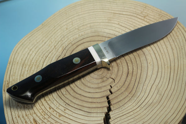 Seizo Imai by Inagaki SI-19 "LOVELESS Drop Hunter", RS-30 Blade, Ebonywood Handle