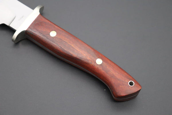Seizo Imai by Inagaki SI-50 "Big Fighter", AUS-8 Blade, Brazilian Rosewood Handles - japaneseknifedirect.mom