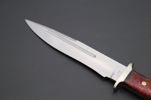 Seizo Imai by Inagaki SI-51 "Big Fighter", AUS-8 Blade, Boxelder Wood Handles