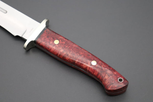 Seizo Imai by Inagaki SI-51 "Big Fighter", AUS-8 Blade, Boxelder Wood Handles