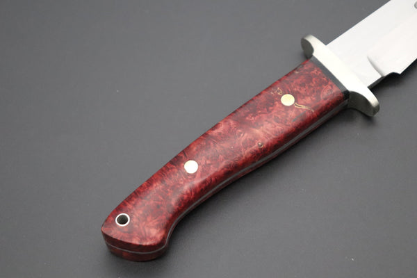 Seizo Imai by Inagaki SI-51 "Big Fighter", AUS-8 Blade, Boxelder Wood Handles