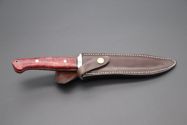 Seizo Imai by Inagaki SI-51 "Big Fighter", AUS-8 Blade, Boxelder Wood Handles