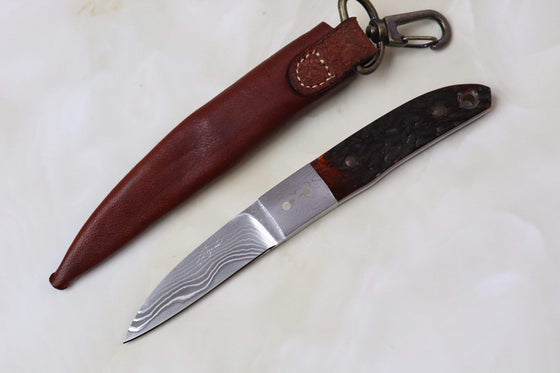 Seizo Imai SI-710 "LOVELESS CITY KNIFE, Jigged Bone Handle" - japaneseknifedirect.mom