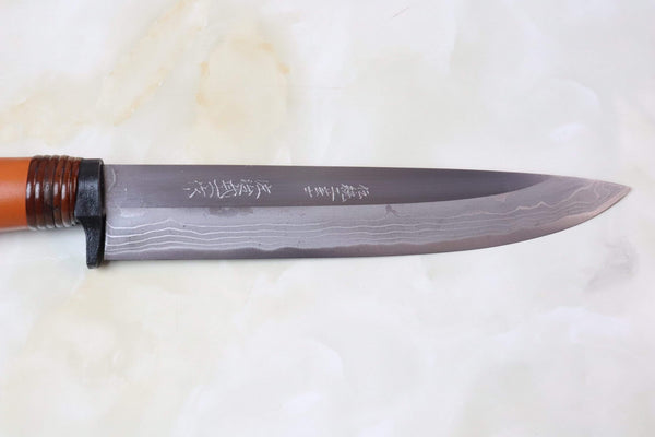 Takeshi Saji TS-100 HIBIKI | White Steel No.2 Damascus - japaneseknifedirect.mom