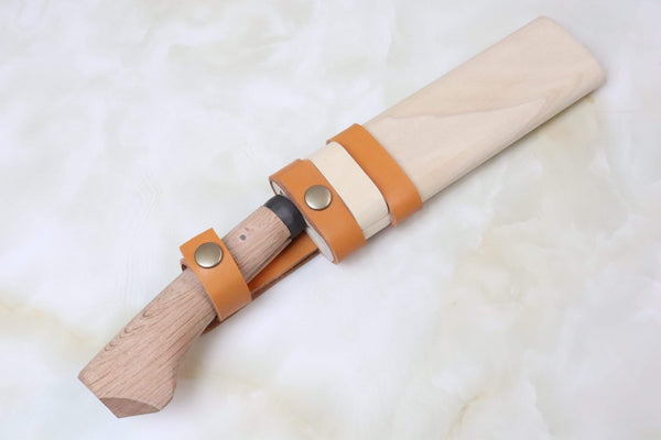 Takeshi Saji TS-140 Japanese Machete  | White Steel No.2 Damascus