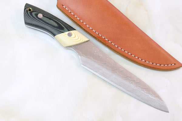 Takeshi Saji TS-240A  AVATOR | VG-10 Damascus - japaneseknifedirect.mom