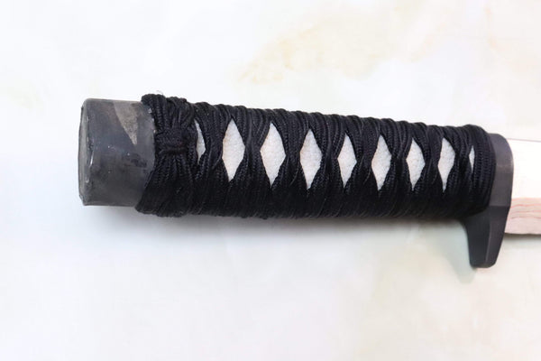 Takeshi Saji TS-25RD KAGEBOSHI "KATANA" | Rainbow Damascus Blade - japaneseknifedirect.mom