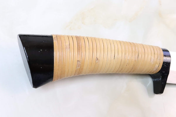 Takeshi Saji TS-380 "GENPEI" | White Steel No.2 KOUBUSE - japaneseknifedirect.mom