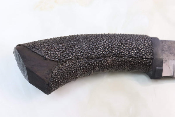 Takeshi Saji TS-45AS Kurobi (黒備)  | Aogami Super Black Forged Kurouchi Blade - japaneseknifedirect.mom
