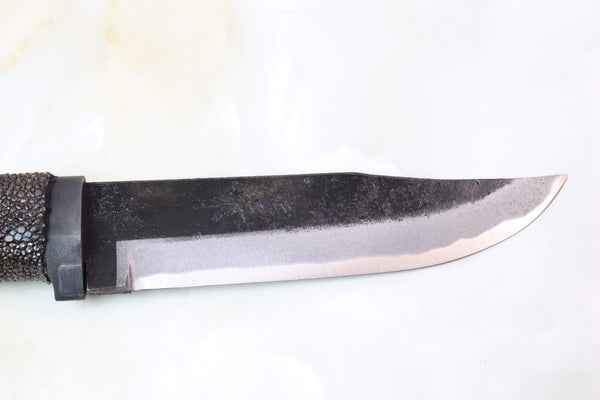 Takeshi Saji TS-45AS Kurobi (黒備)  | Aogami Super Black Forged Kurouchi Blade - japaneseknifedirect.mom