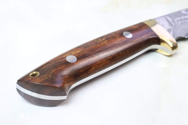 Takeshi Saji TS-550 Smart Hunter | VG-10 Damascus - japaneseknifedirect.mom