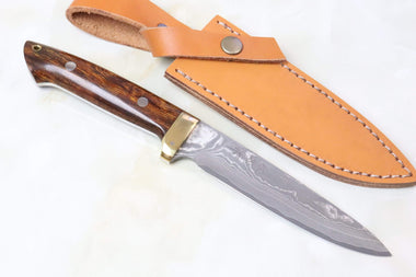 Takeshi Saji TS-550 Smart Hunter | VG-10 Damascus - japaneseknifedirect.mom