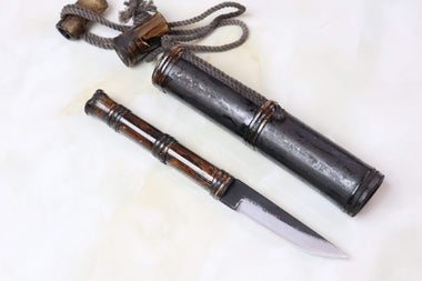 Takeshi Saji TS-80 YUGA | White Steel No.2 Black Forged Kurouchi Finished - japaneseknifedirect.mom
