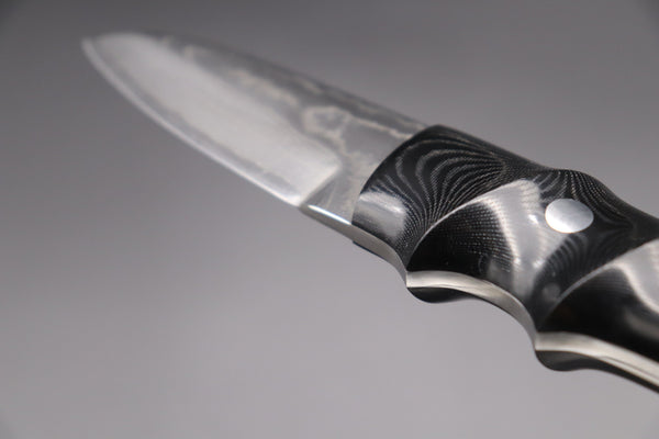 Yuta Katayama YK-1 Strong Hunter (Black Linen Micarta Handle)